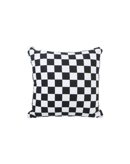 checkerboard cushion_black